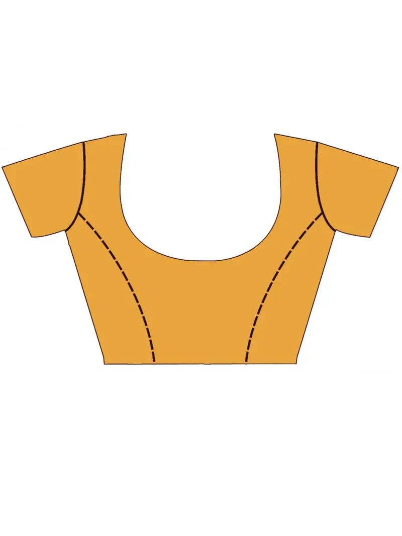 Premium Yellow Banarasi Silk Saree